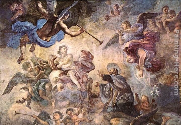 Francesco Solimena Saint Cajetan Appeasing Divine Anger